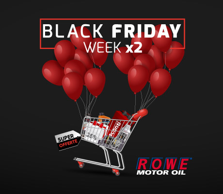 Su Renox Motor Shop arriva la Black Friday Week 2019 con sconti sui prodotti Rowe Motor Oil