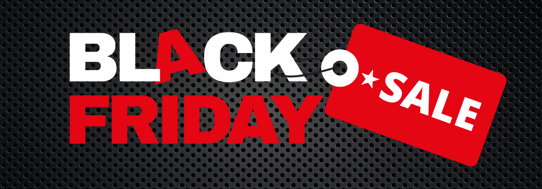 Arriva il Black Friday con sconti su tutto il catalogo