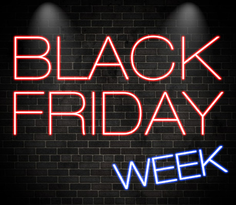 Su RMS arriva la Black Friday Week 2018 con sconti su tutto il catalogo