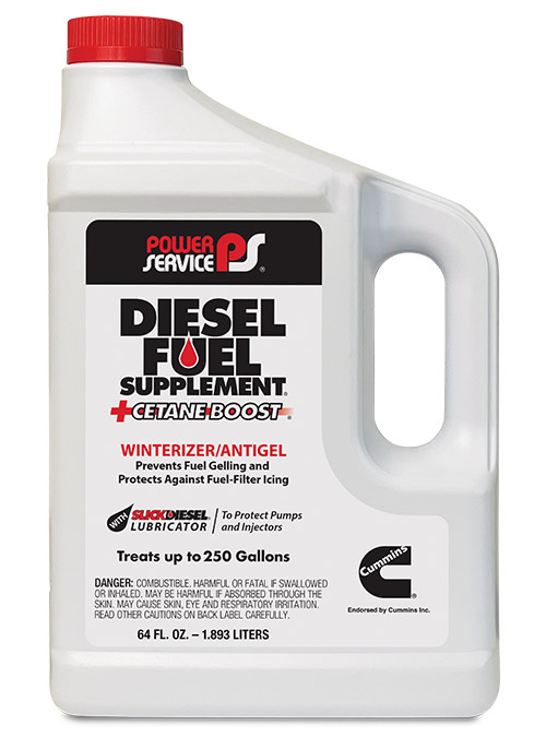 Tanica di additivo Diesel Fuel Supplement di Power Service da 1,893 lt