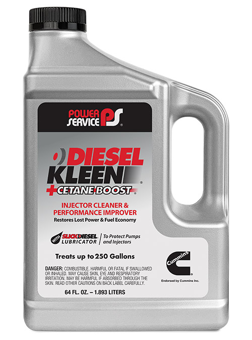 Tanica di additivo Diesel Kleen di Power Service da 1,893 lt