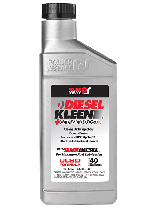 Bottiglia di additivo Diesel Kleen da 0,473 lt di Power Service