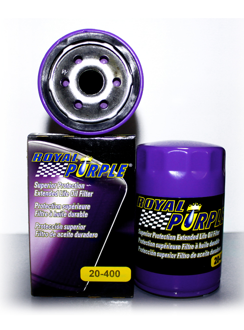 Filtro olio Royal Purple 20-400 a lunghissima durata per autovetture