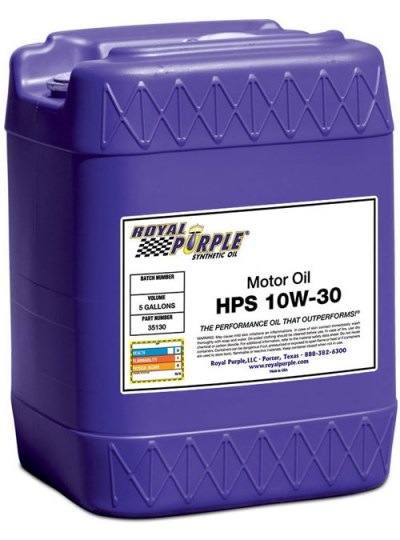 Tanica di lubrificante sintetico Royal Purple HPS 5W30 19lt