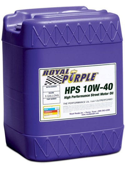 Tanica di olio motore Royal Purple HPS 10W40 19lt