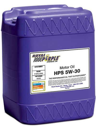 Olio motore sintetico Royal Purple HPS 5w30 19lt