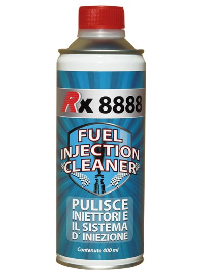 Additivo RX 8888 Fuel Injection Cleaner 0,400 ml per la pulizia di iniettori e sistema di iniezione