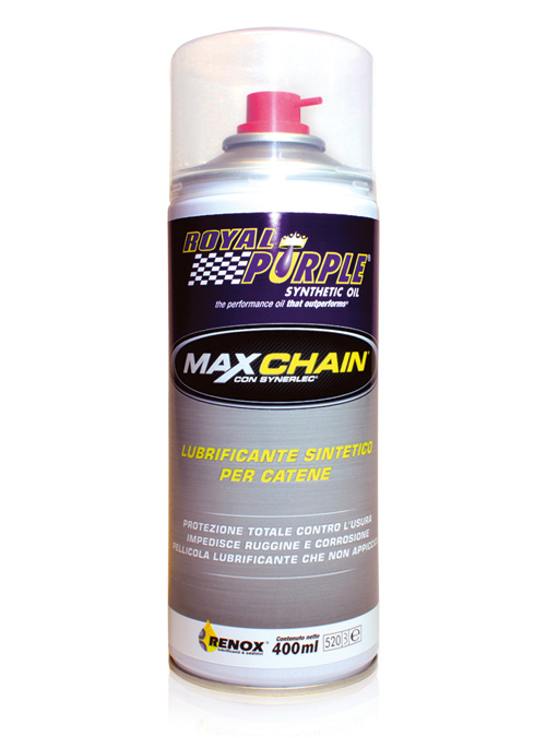 Lubrificante sintetico per catene Royal Purple Max-Chain da 400 ml